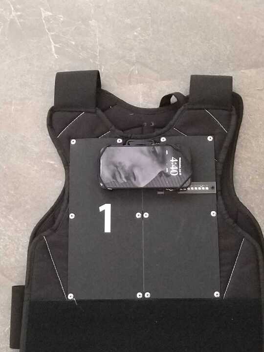 Blaster Shot Score Keeping Vest - I Phone Mounted
